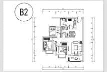 吾家花苑B2户型