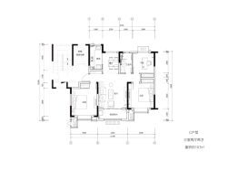 仙山花园3室2厅1厨1卫建面107.00㎡