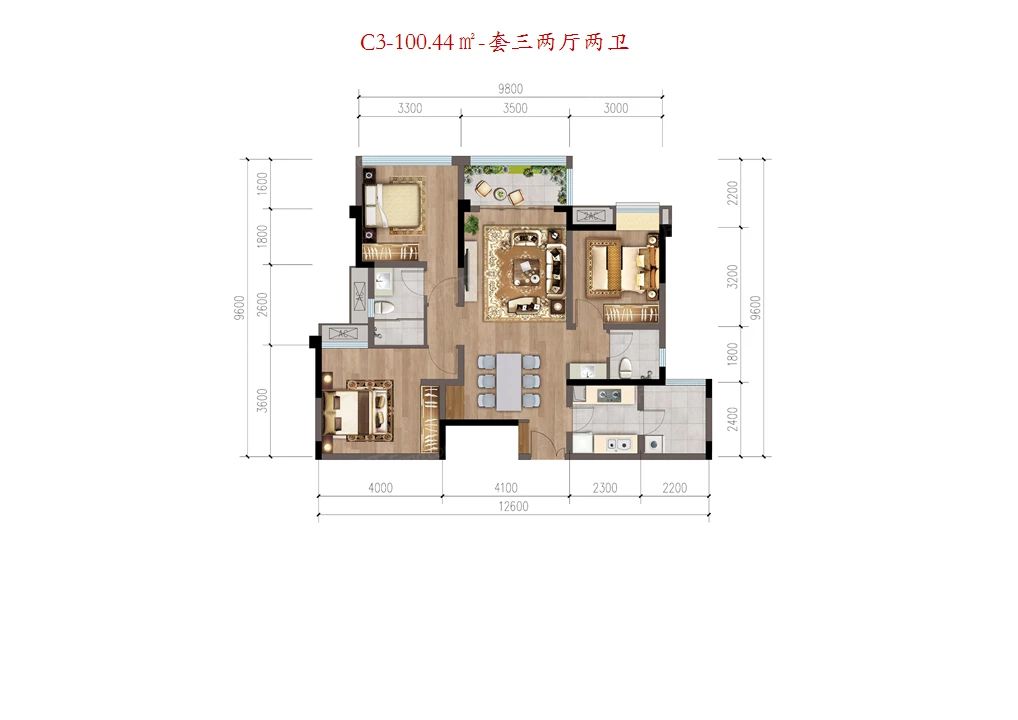 户型图3/3