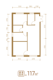 慧翔云溪建面117.00㎡