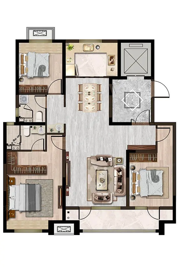 建发南泊湾户型-银川房天下