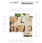 麓榕岛B1户型