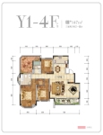 Y1-4F户型