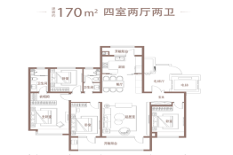 海尔产城创奥园·翡翠云城4室2厅1厨2卫建面170.00㎡