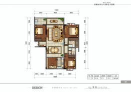 西湖19013室2厅1厨2卫建面135.97㎡