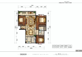 西湖19013室2厅1厨2卫建面138.03㎡