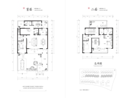 石榴·风荷雅院5室2厅1厨4卫建面248.11㎡