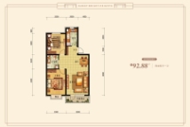 新世界·朗怡居B2组团6号楼G-b1户型图