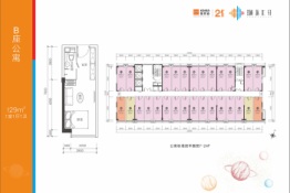 佳兆业通达汇轩1室1厅1卫建面29.00㎡