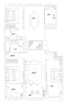 182平洋房户型