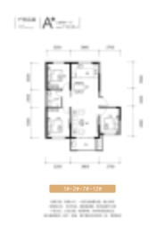 天保·铂悦湾3室2厅1厨1卫建面112.24㎡