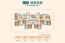 岳阳恒大养生谷16#栋L12户型