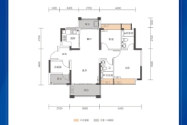 佛山广银·海云台3室2厅1厨2卫建面99.00㎡