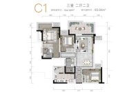 C1建面约104.1平