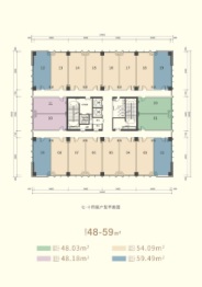 阳光洲际中心建面48.03㎡