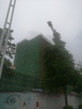 里城樾公馆在建楼栋实景图