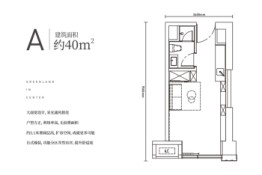 绿地GIC建面40.00㎡