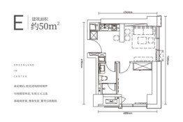 绿地GIC建面50.00㎡