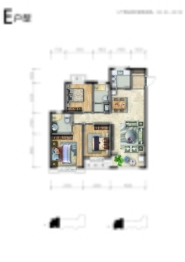 燕都紫金台3室2厅1厨2卫建面123.83㎡