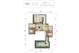 仙女山懒坝禅境艺术小镇2室2厅1厨1卫建面67.33㎡