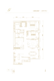 金舆东华3室2厅1厨2卫建面244.32㎡