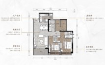 电建地产·洺悦玉府1-7栋建面105㎡A2户型