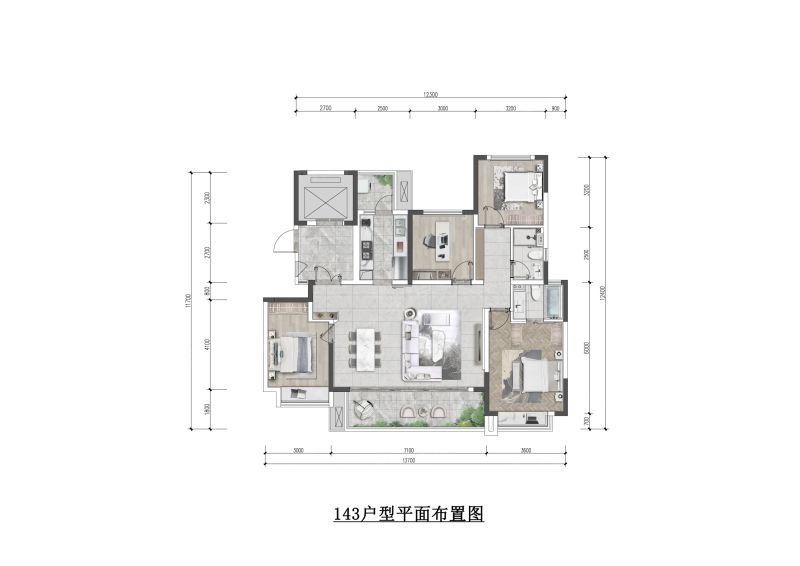 五矿.西棠户型图