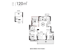 佳源广场3室2厅1厨2卫建面120.00㎡