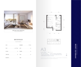 中电·世纪公元1室1厅1厨1卫建面41.92㎡