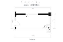 阳光城·翡丽公园公寓建面36.63㎡