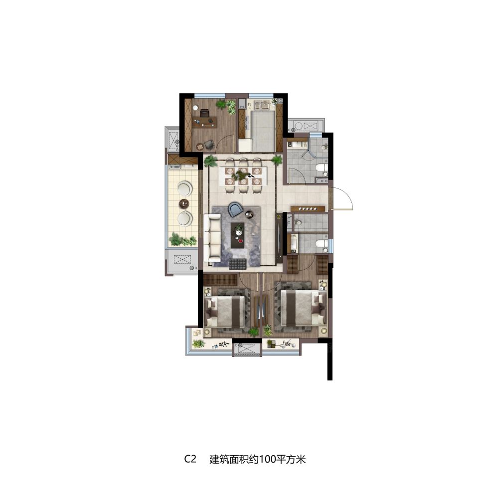 户型图2/2