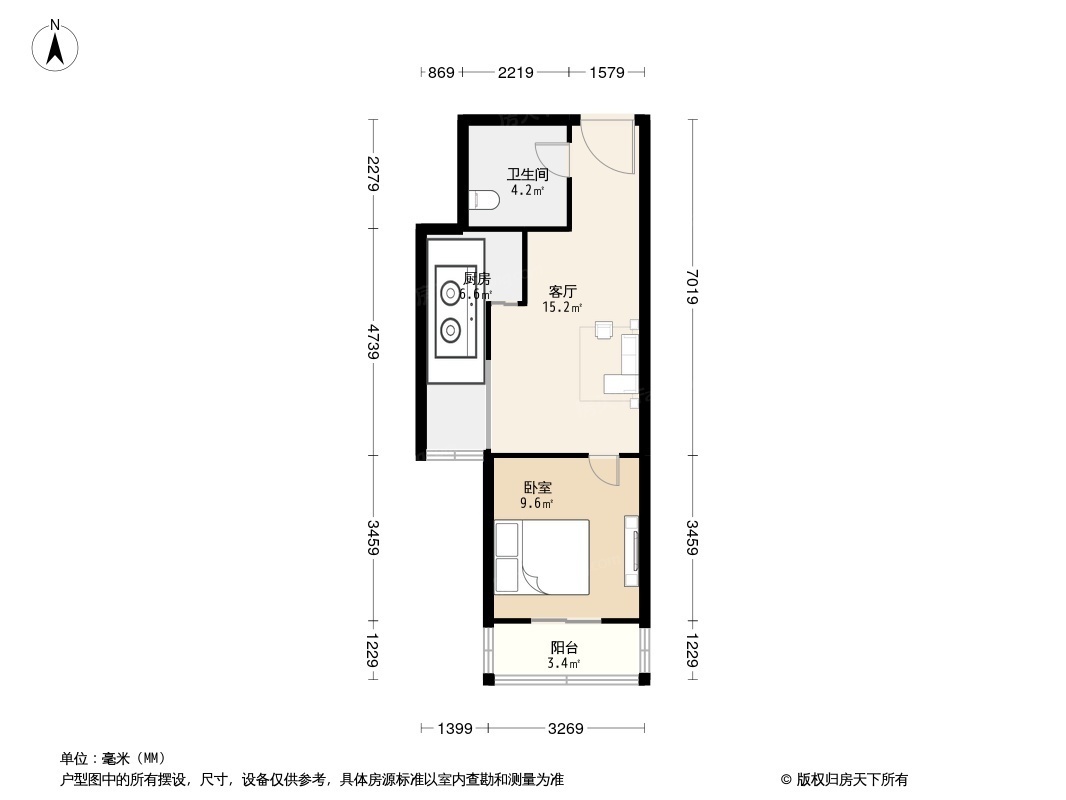 户型图1/2