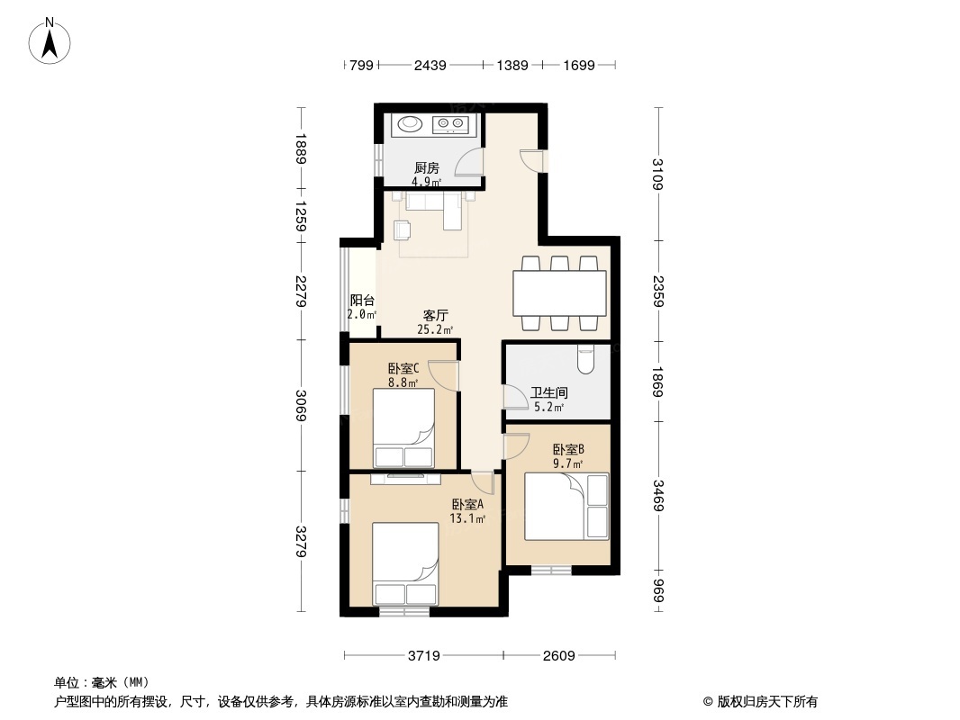 户型图1/2