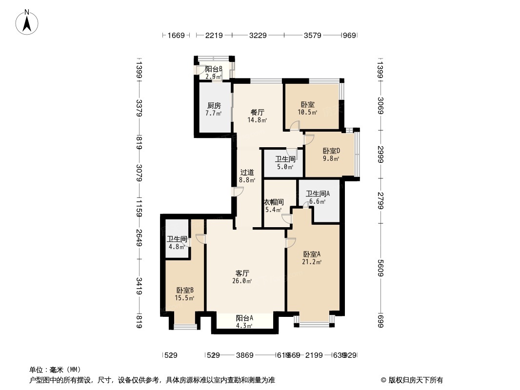 户型图1/2