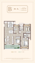 凤起和鸣雅苑4室2厅1厨2卫建面127.00㎡