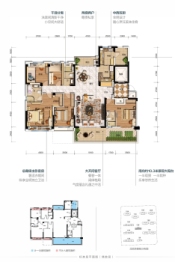 碧桂园·酃湖世家5室2厅1厨3卫建面225.00㎡