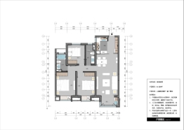 阳光·汾河湾D区3室2厅1厨2卫建面115.00㎡