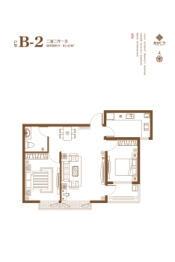 嘉和广场2室2厅1厨1卫建面82.42㎡