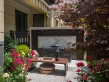 小区依山傍海,空气清新,天然氧吧