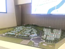 中交西园雅集横厅三房 前后中庭