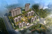 淅川建业城二期鸟瞰图