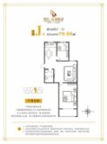 金域首府建筑面积约79.66㎡