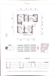 高层标准层C1户型