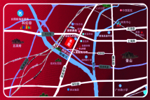高铁新城地理位置图