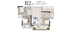 B2小高层建面约88平