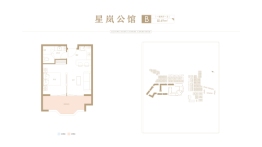 荣盛丽江花溪星院3室2厅1厨2卫建面87.00㎡