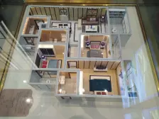 户型方正南北对流 采光充足 户型方正 人车分流