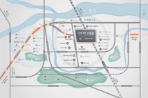 龙湖|金地天曜城交通图
