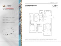 103平C1户型