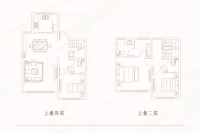 130平米上叠中户